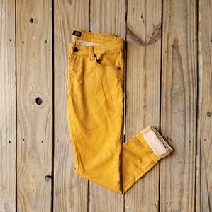 Mustard Yellow Skinny Jeans